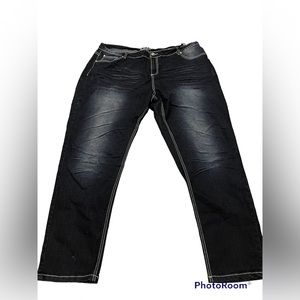Reign Plus Size Dark Blue Jeans